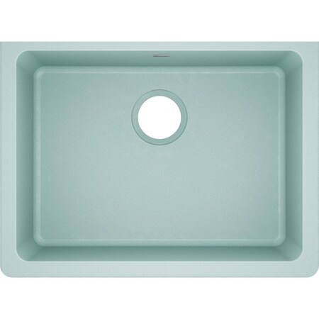 Elkay 24-5/8"X18-1/2"X9-1/2", Sgl Bowl Undermount Sink, Mint Creme ELXU2522MT0